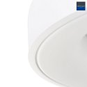 Steinhauer ceiling luminaire RINGLEDE - Ø 48CM large, round, direct / indirect IP20, white matt dimmable