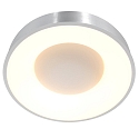 Steinhauer ceiling luminaire RINGLEDE -  48CM large, round, direct / indirect IP20, silver brushed dimmable