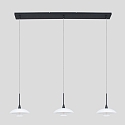 Steinhauer pendant luminaire TALLERKEN 3 flames, long G9 IP20, black matt dimmable Steinhauer pendant luminaire TALLERKEN 3 flames, long G9 IP20, black matt dimmable
