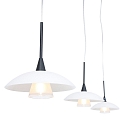 Steinhauer pendant luminaire TALLERKEN 3 flames, long G9 IP20, black matt dimmable Steinhauer pendant luminaire TALLERKEN 3 flames, long G9 IP20, black matt dimmable
