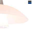 Steinhauer Luci a sospesione TALLERKEN 1-Lampadina G9 IP20, Acciaio spazzolato dimmerabile