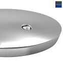 Steinhauer table lamp TALLERKEN with plug, adjustable, with touch dimmer G9 IP20, steel brushed dimmable