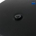 Steinhauer Lampada da tavolo TALLERKEN con spina, regolabile, con dimmer a sfioramento G9 IP20, Nero opaco dimmerabile