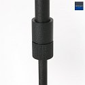 Pendelleuchte TALLERKEN, 4-flammig, inkl. 4x G9 LED 3W 2700K 300lm, mit Push-Dimmer, Schirm weiß, schwarz matt