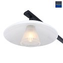 pendant luminaire TALLERKEN 4 flames, with switch, adjustable G9 IP20, black matt dimmable