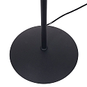 Lampadaire TALLERKEN 3 flammes, avec prise de courant, avec variateur tactile G9 IP20, noir mat gradable