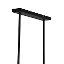 Mexlite Luminaire  suspension BUCKLEY 5 flammes, rglable E27 IP20, noir mat gradable