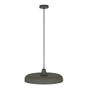 Steinhauer Luci a sospesione KRISIP Giù, 1-Lampadina, piatto E27 IP20, Grigio, Opaco dimmerabile Steinhauer Luci a sospesione KRISIP Giù, 1-Lampadina, piatto E27 IP20, Grigio, Opaco dimmerabile