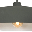 Steinhauer Luci a sospesione KRISIP Giù, 1-Lampadina, piatto E27 IP20, Grigio, Opaco dimmerabile Steinhauer Luci a sospesione KRISIP Giù, 1-Lampadina, piatto E27 IP20, Grigio, Opaco dimmerabile