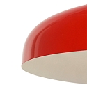 Luci a sospesione KRISIP Giù, 1-Lampadina, piatto E27 IP20, Rosso dimmerabile
