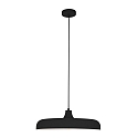 Steinhauer pendant luminaire KRISIP down, 1 flame, flat E27 IP20, black matt dimmable Steinhauer pendant luminaire KRISIP down, 1 flame, flat E27 IP20, black matt dimmable