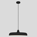 Steinhauer pendant luminaire KRISIP down, 1 flame, flat E27 IP20, black matt dimmable Steinhauer pendant luminaire KRISIP down, 1 flame, flat E27 IP20, black matt dimmable