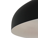 Steinhauer pendant luminaire KRISIP down, 1 flame, flat E27 IP20, black matt dimmable Steinhauer pendant luminaire KRISIP down, 1 flame, flat E27 IP20, black matt dimmable