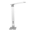 table lamp SERENADE rotatable, CCT Switch, tiltable, with touch dimmer IP20, steel brushed dimmable