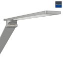 Lampadaire SERENADE CCT Switch, réglable, avec variateur tactile IP20, aluminium brossé gradable
