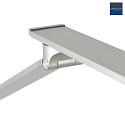 Lampadaire SERENADE CCT Switch, réglable, avec variateur tactile IP20, aluminium brossé gradable