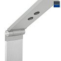 Lampadaire SERENADE CCT Switch, réglable, avec variateur tactile IP20, aluminium brossé gradable