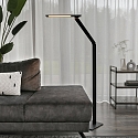 Steinhauer floor lamp SERENADE CCT Switch, adjustable, with touch dimmer IP20, black matt dimmable