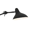 anne light & home Wandleuchte KASKET, E27, mit Gelenkarm + Schnurschalter, schwarz matt