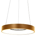 Luci a sospesione RINGLEDE - Ø 48CM grande, rotondo, diretto / indiretto IP20, oro dimmerabile