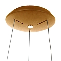Luci a sospesione RINGLEDE - Ø 48CM grande, rotondo, diretto / indiretto IP20, oro dimmerabile
