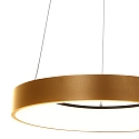 Luci a sospesione RINGLEDE - Ø 48CM grande, rotondo, diretto / indiretto IP20, oro dimmerabile