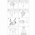 Luci a sospesione RINGLEDE - Ø 48CM grande, rotondo, diretto / indiretto IP20, oro dimmerabile