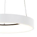 Steinhauer pendant luminaire RINGLEDE -  48CM large, round, direct / indirect IP20, white matt dimmable