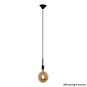 Mexlite Luci a sospesione MINIMALICS 1-Lampadina, senza paralume E27 IP20, Nero opaco dimmerabile Mexlite Luci a sospesione MINIMALICS 1-Lampadina, senza paralume E27 IP20, Nero opaco dimmerabile