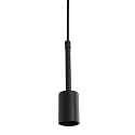 Mexlite Luci a sospesione MINIMALICS 1-Lampadina, senza paralume E27 IP20, Nero opaco dimmerabile Mexlite Luci a sospesione MINIMALICS 1-Lampadina, senza paralume E27 IP20, Nero opaco dimmerabile