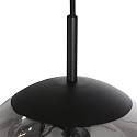 Steinhauer pendant luminaire BOLLIQUE 5 flames, round E27 IP20, black matt dimmable Steinhauer pendant luminaire BOLLIQUE 5 flames, round E27 IP20, black matt dimmable
