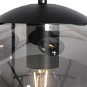 Steinhauer pendant luminaire BOLLIQUE 5 flames, round E27 IP20, black matt dimmable Steinhauer pendant luminaire BOLLIQUE 5 flames, round E27 IP20, black matt dimmable