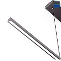 LED Pendelleuchte DANSKE, 114cm, 20W 2700K 2000lm, CRi >90, mit Touch-Dimmer