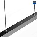 LED Pendelleuchte DANSKE, 114cm, 20W 2700K 2000lm, CRi >90, mit Touch-Dimmer