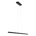 Mexlite Luminaire à suspension DANSKE Bas, avec variateur tactile IP20, noir mat gradable Mexlite Luminaire à suspension DANSKE Bas, avec variateur tactile IP20, noir mat gradable