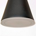 Steinhauser Pendant luminaire VORTEX LED, 5 flames, black