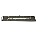 Steinhauser Pendant luminaire VORTEX LED, 5 flames, black