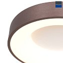 LED Deckenleuchte RINGLEDE, Ø 30cm, 30W 2700K 2800lm, direkt / indirekt, dimmbar, schwarz matt