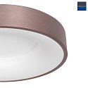 LED Deckenleuchte RINGLEDE, Ø 30cm, 30W 2700K 2800lm, direkt / indirekt, dimmbar, schwarz matt