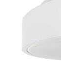 Steinhauer ceiling luminaire RINGLEDE -  30CM small, round, direct / indirect IP20, white matt dimmable