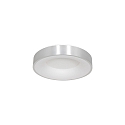 ceiling luminaire RINGLEDE -  30CM small, round, direct / indirect IP20, silver brushed dimmable