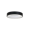 ceiling luminaire RINGLEDE -  30CM small, round, direct / indirect IP20, black matt dimmable