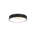 Steinhauer LED Deckenleuchte RINGLEDE,  30cm, 30W 2700K 2800lm, direkt / indirekt, dimmbar, schwarz matt