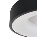 Steinhauer LED Deckenleuchte RINGLEDE,  30cm, 30W 2700K 2800lm, direkt / indirekt, dimmbar, schwarz matt