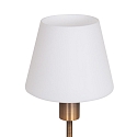 Steinhauer Lampada da tavolo ANCILLA 1-Lampadina, lang, con funzione di commutazione, conico E14 IP20, bronzo spazzolato dimmerabile