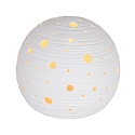 anne light & home table lamp JAZZ MOON with switch E14 IP20, white matt 
