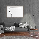 Mexlite floor lamp SERPENT with flex arm, with touch dimmer IP20, steel brushed dimmable Mexlite floor lamp SERPENT with flex arm, with touch dimmer IP20, steel brushed dimmable