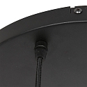 Steinhauer pendant luminaire BOLLIQUE 3 flames, round E27 IP20, black matt dimmable Steinhauer pendant luminaire BOLLIQUE 3 flames, round E27 IP20, black matt dimmable