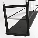 Steinhauer pendant luminaire TØR 6 flames, with shelf IP20, black matt dimmable Steinhauer pendant luminaire TØR 6 flames, with shelf IP20, black matt dimmable