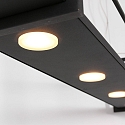 Steinhauer pendant luminaire TØR 6 flames, with shelf IP20, black matt dimmable Steinhauer pendant luminaire TØR 6 flames, with shelf IP20, black matt dimmable